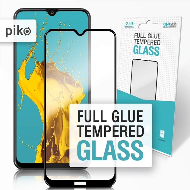 Защитное стекло Piko Full Glue для Xiaomi Redmi 8A Black (1283126496189) - изображение 2