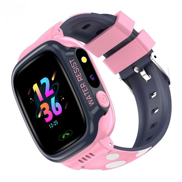 Детские Умные Смарт Часы Baby Smart Watch Y92 С GPS Сине-Розовые – фото ...
