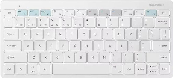 Клавиатура беспроводная Samsung Smart Keyboard Trio 500 White (EJ ...