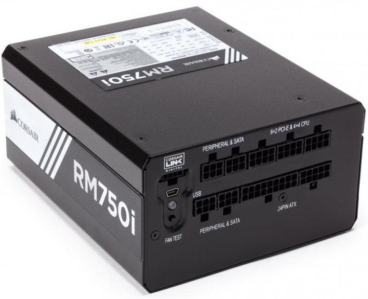 Блок питания Corsair RM750i (CP-9020082-EU) 750W - изображение 1