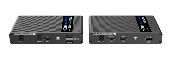 Видео-удлинитель KVM HDMI и USB Lenkeng LKV676KVM 4K@60Гц, HDMI 2.0, CAT5e/6 до 40/70 метров, проходной HDMI (LKV676KVM) - зображення 5