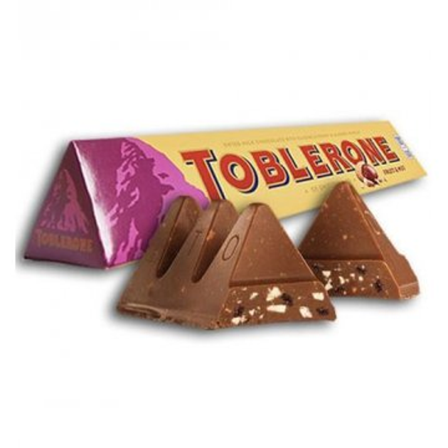 Шоколад Тоблероне молочний з фруктами та горіхами Toblerone 100 g ...