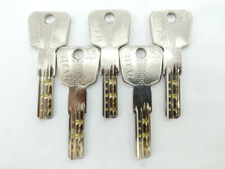 Titan K5 ключ/ключ(Словения) 120 мм 55х65, никель - изображение 5