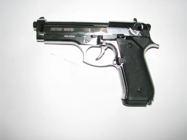 Стартовый (сигнальный) пистолет Retay Mod.92 Nickel - зображення 1