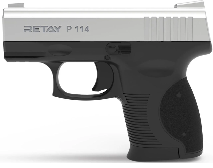 Стартовый (сигнальный) пистолет Retay P114 Chrome - изображение 1