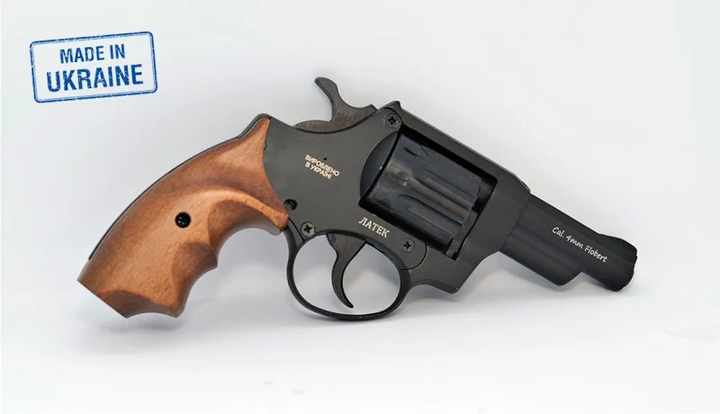 Револьвер под патрон Флобера Сафари ( Safari ) 431М рукоять бук - зображення 1