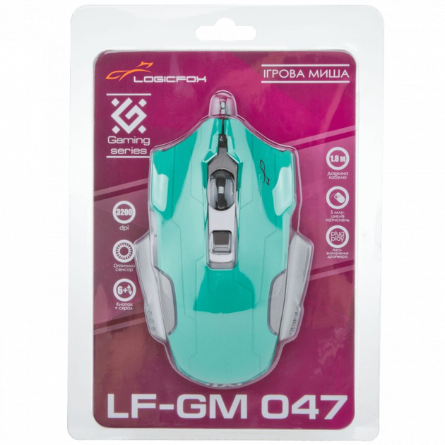 Мышка Logicfox LF-GM 047 USB (3265) - изображение 9