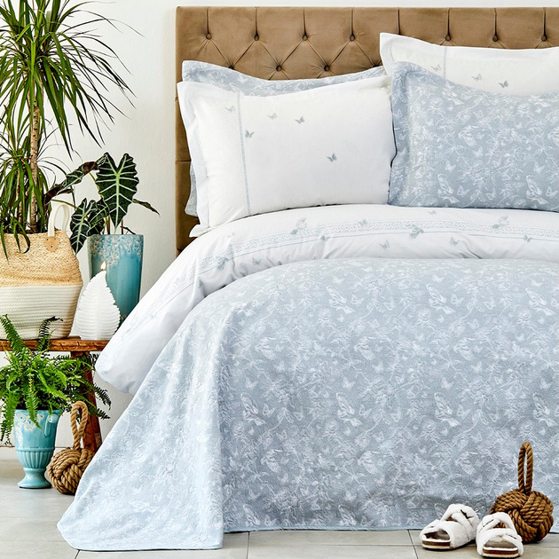 Постельное белье с покрывалом Karaca Home Mariposa svt-2000022209274 ...