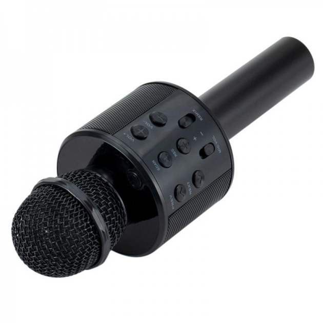 Беспроводной караоке микрофон с динамиком Bluetooth WSTER USB WS-858 ...