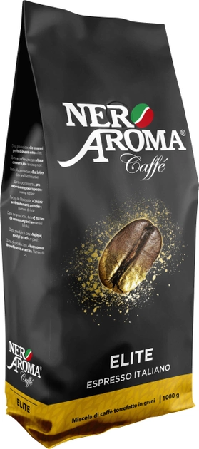 Акція на Кава в зернах Nero Aroma Elite 1 кг від Rozetka