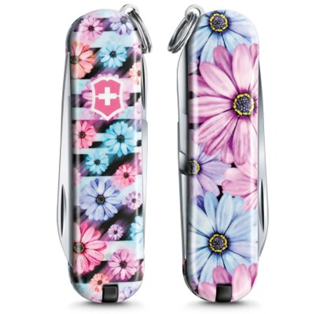 Складной нож Victorinox CLASSIC LE Dynamic Floral 0.6223.L2107 - изображение 1