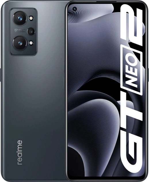 Realme GT Neo 2 5G グローバル版 12GB/256GB Мобильный телефон Realme GT Neo 2 12/256GB Black – фото, отзывы