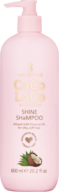 Акція на Зволожувальний шампунь Lee Stafford з кокосовою олією Coco Loco Shampoo 600 мл від Rozetka