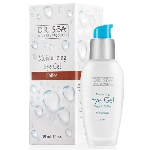 Увлажняющий гель для глаз с кофеином Dr. Sea Moisturizing Eye Gel Organic Coffee 30 мл 