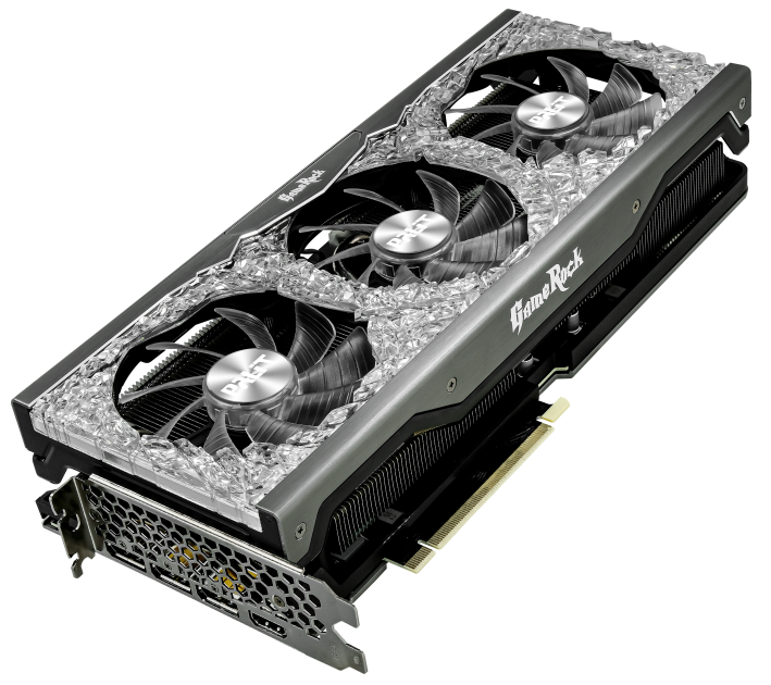 Видеокарта Palit PCI-Ex GeForce RTX 3070 GameRock OC LHR 8GB GDDR6
