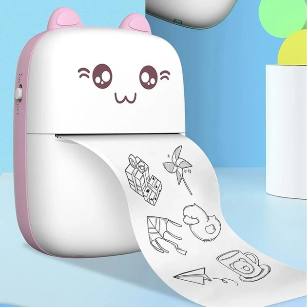 Кишеньковий принтер для телефону Hand Mini Printer блютуз принтер з ...