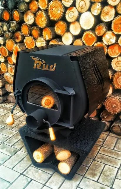 Конвекційна піч Rud Pyrotron Кантрі 00 з варильної поверхнею зі склом з обшивкою з підставкою - зображення 2