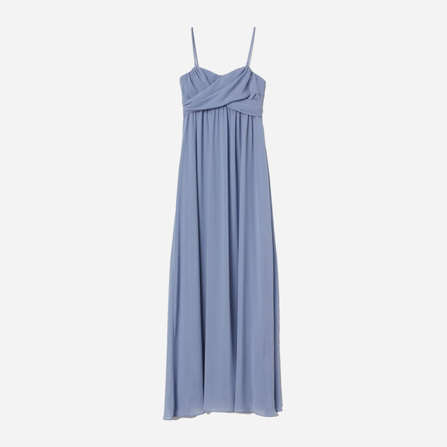 Акція на Плаття довге літнє жіноче H&M XAZ165794CFRU 36 Синє від Rozetka