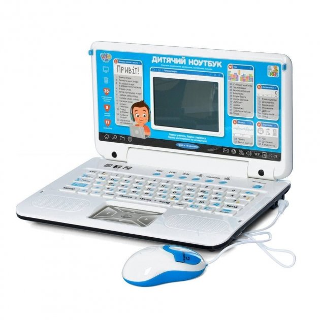 Дитячий Ноутбук Комп'ютер Limo Toy SK 7442-7443, 35 режимів