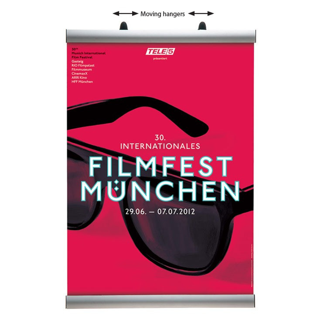Планки алюминиевые для плакатов баннеров держатели рекламные Poster ...