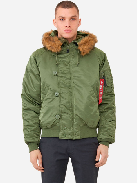 Куртка зимняя короткая мужская Alpha Industries N-2B Parka 4XL