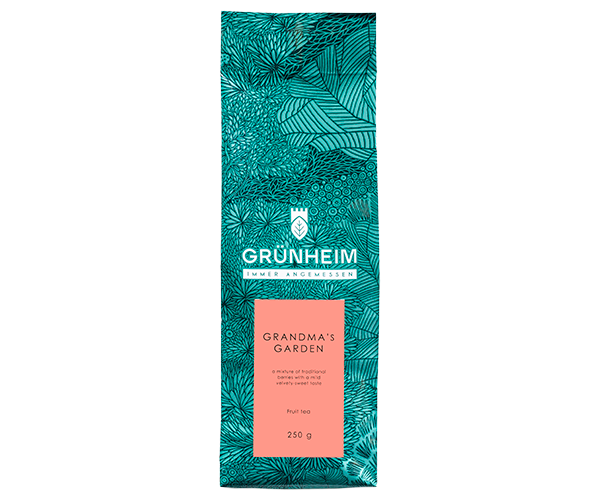 Фруктовый чай Grunheim Grandma's Garden 250 г - Фото 1 Фруктовый чай Grunheim Grandma's Garden 250 г - изображение 1