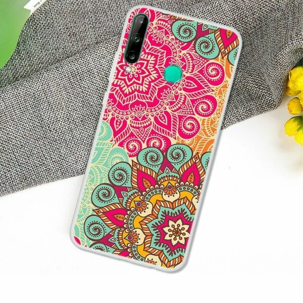Силиконовый (TPU) чехол Deexe Life Style для Huawei P40 Lite E - Color Palace Flower - Фото 2 Силиконовый (TPU) чехол Deexe Life Style для Huawei P40 Lite E - Color Palace Flower - изображение 2