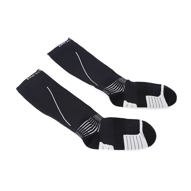 Шкарпетки водонепроникні DexShell DS635GRYS Compression Mudder S 36-38 мембранні до коліна для туризму, Black - Фото 1 Шкарпетки водонепроникні DexShell DS635GRYS Compression Mudder S 36-38 мембранні до коліна для туризму, Black - изображение 1