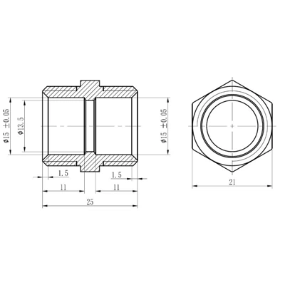 Муфта обжимная SD Forte 16х1/2" НР (SF172W1615) - изображение 2