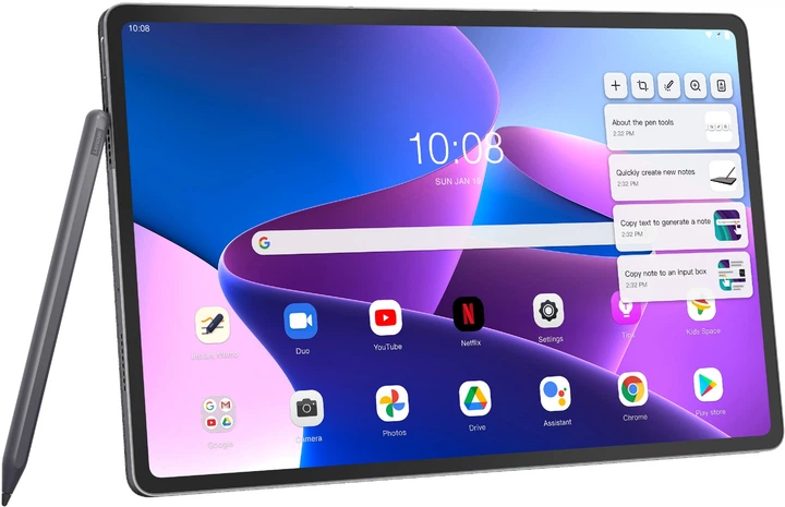 Планшет Lenovo Tab P12 Pro 8/256 5G Storm Grey (ZA9E0025UA) – фото