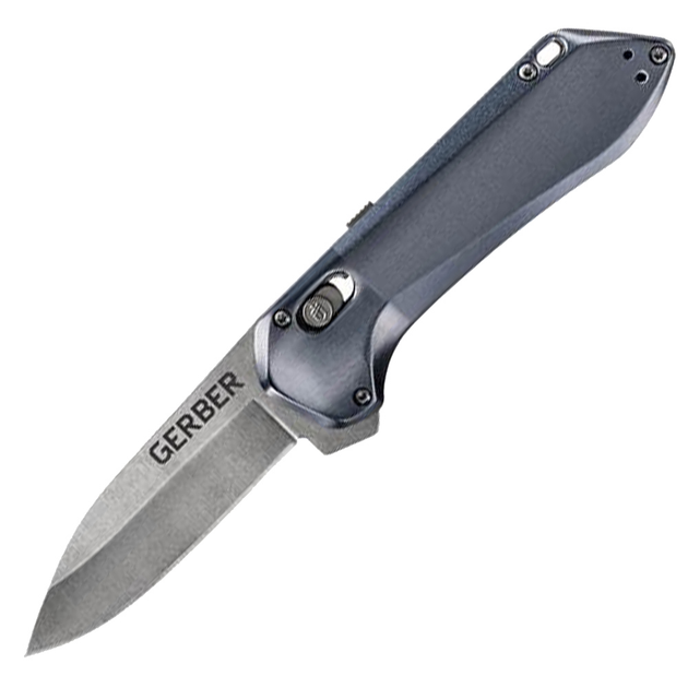 Нож складной Gerber Highbrow (длина: 175мм, лезвие: 71мм), синий - изображение 1
