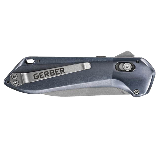 Нож складной Gerber Highbrow (длина: 175мм, лезвие: 71мм), синий - изображение 2