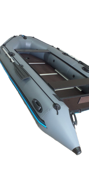 Надувная моторная пвх лодка Avalon AT-350s 350 см прочностью 1100г\м2 - изображение 5