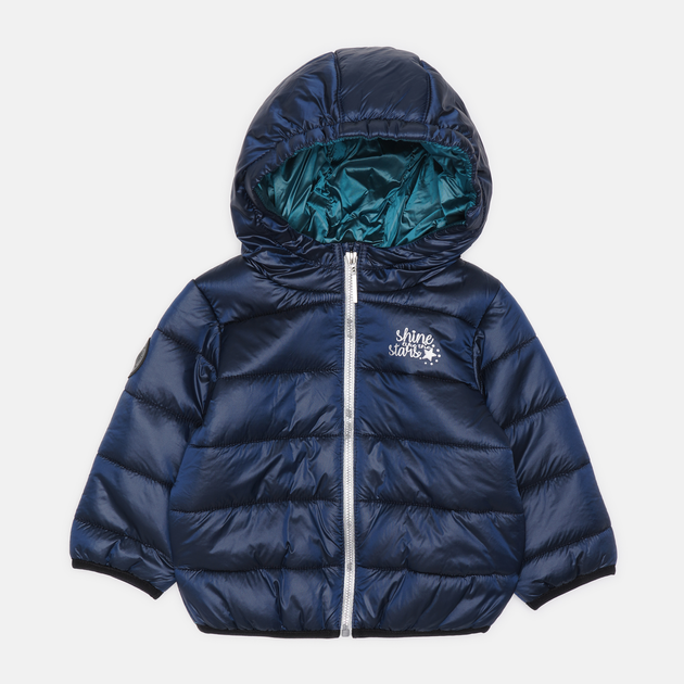 Акція на Дитяча демісезонна куртка для дівчинки Evolution 25-ВД-20 86 см Синя від Rozetka