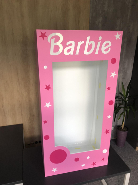 коробка Барби 