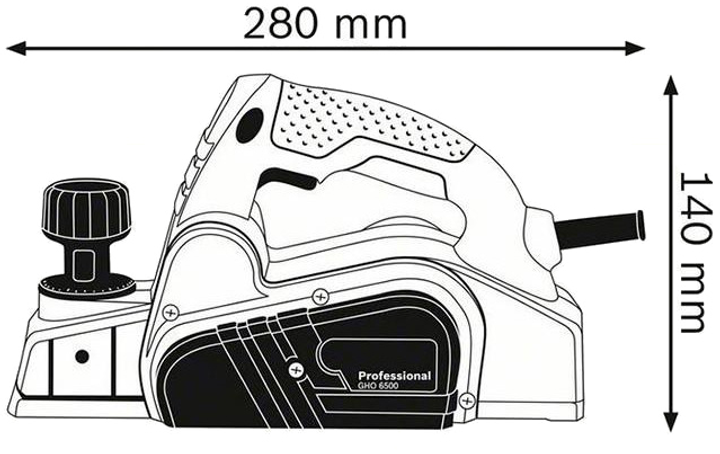  Bosch Professional GHO 6500 (0601596000) – фото, отзывы .