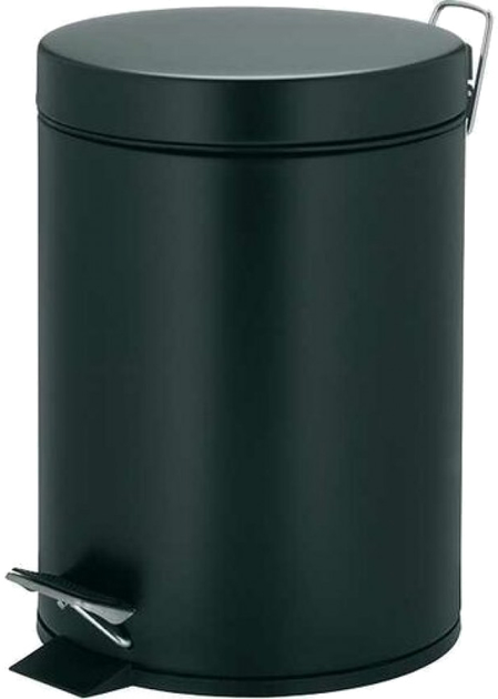 Мусорное ведро с педалью Eco Fabric 5 л Матовое черное (TRL0603-5L) – в ...