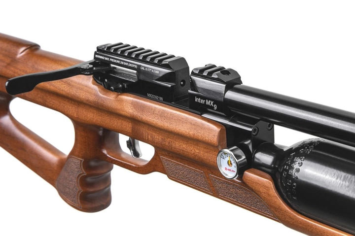 1003769 Пневматична редукторна PCP гвинтівка Aselkon MX9 Sniper Wood - зображення 2