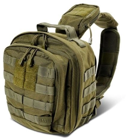 Сумка-Рюкзак 5.11 Tactical тактическая RUSH MOAB 6 56963 [188] TAC OD 9 л (2000980441907) - изображение 1