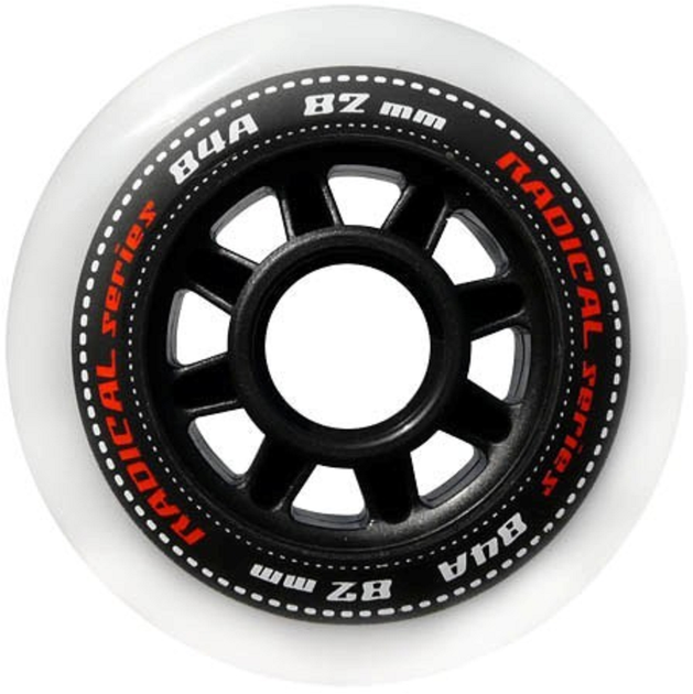 Колеса для роликовых коньков Tempish Radical 72x24 84A wheel set 4 шт (10100004136) 