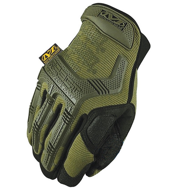 Перчатки тактические Mechanix M72-002 20-22 см полнопалые оливковые - изображение 1