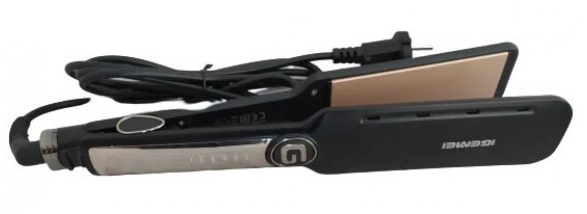 Утюжок выпрямитель для волос Gemei GM-450 с керамическим покрытием 60Вт Черный (NF14000520505) - Фото 3 Утюжок выпрямитель для волос Gemei GM-450 с керамическим покрытием 60Вт Черный (NF14000520505) - изображение 3