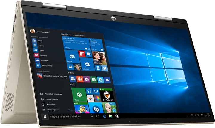 Ноутбук HP Pavilion x360 Convertible 14-dy0001ua (423H6EA) Warm Gold ...
