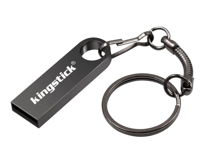 USB Флешка для компьютера 16ГБ Kingstick 16gb металлическая флешка с ...