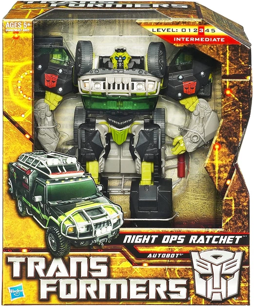 Трансформер HASBRO Ретчет Вояджер Transformers 2 Revenge of the Fallen Night Ops Ratchet Deluxe - изображение 3