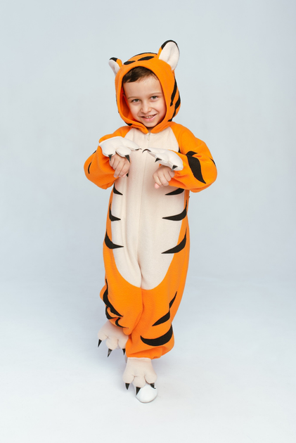 Как сделать новогодний костюм тигра для взрослого своими руками