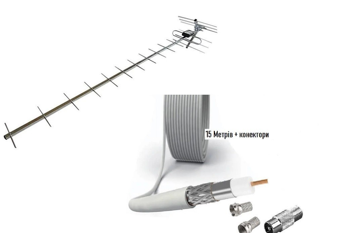 Антенны DVB-T2 для цифрового ТВ (ДМВ диапазон)