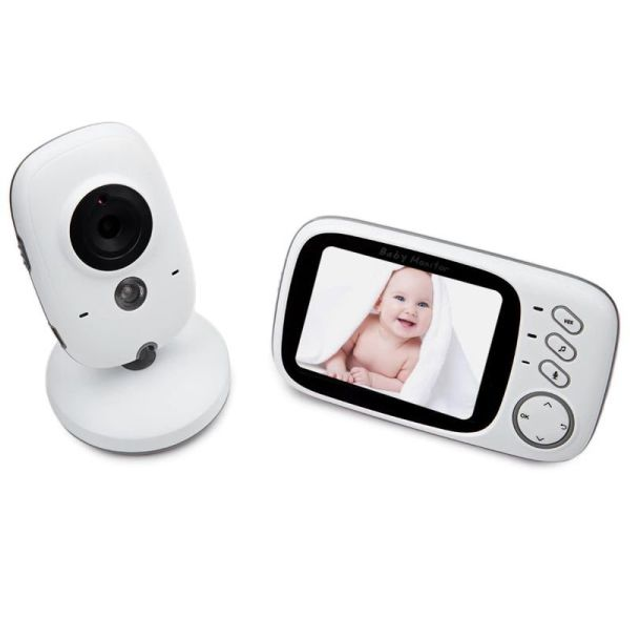 Видеоняня Baby Monitor VB603 с обратной связью, беспроводная, HD720P, 3.2" дисплей, датчик температуры (eg-100235) - изображение 1