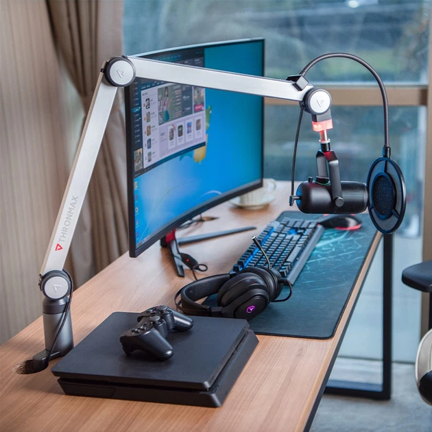 Стійка для мікрофона Thronmax Caster Boom Pro Arm S1P (8711148977872) - зображення 5