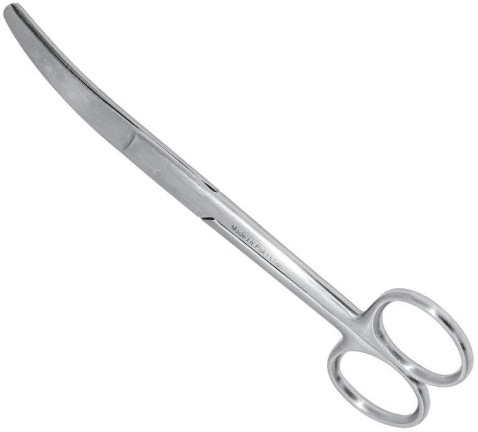 Ножницы хирургические Surgicon 15.5 см тупые изогнутые (2000988941188) - изображение 1